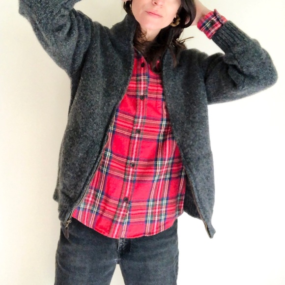 L.L.Bean classic plaid cotton flannel - Picture 2 of 14
